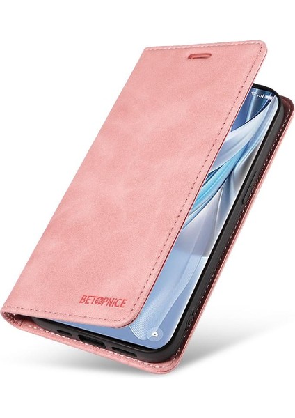 Oppo Oppo 10 Pro 5g Için Kılıf Koruyucu Folyo Cüzdan Manyetik Pu Deri (Yurt Dışından)
