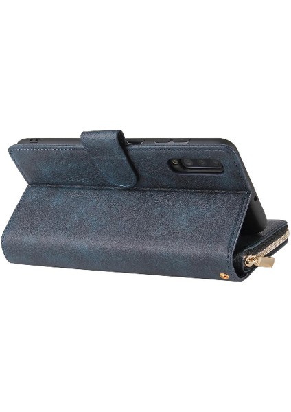 El Kayışı ile Samsung Galaxy A70 Için Kılıf Kapak Kapak Kart Tutucu Cüzdan (Yurt Dışından) indirimleri