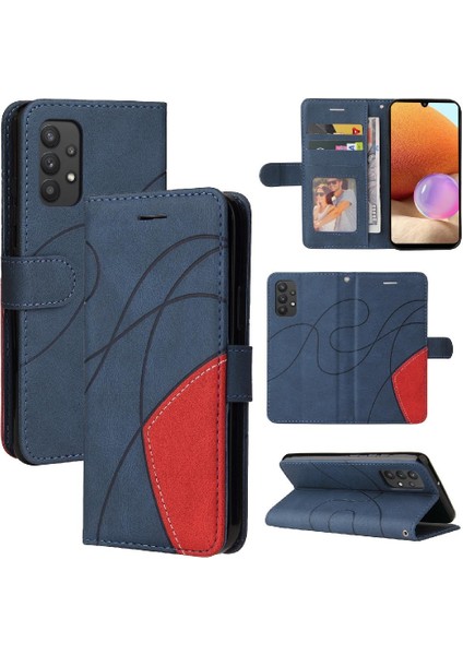 Kart Yuvası Standı ile Samsung Galaxy A32 4g Kickstand Koruyucu Kılıf (Yurt Dışından)