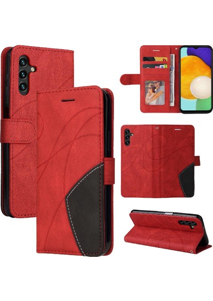 Samsung Galaxy A13 5g Için Kılıf Kart Yuvası Standı ile Pu Deri Flip Folio (Yurt Dışından)