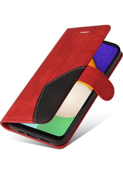 Samsung Galaxy A13 5g Için Kılıf Kart Yuvası Standı ile Pu Deri Flip Folio (Yurt Dışından) modelleri