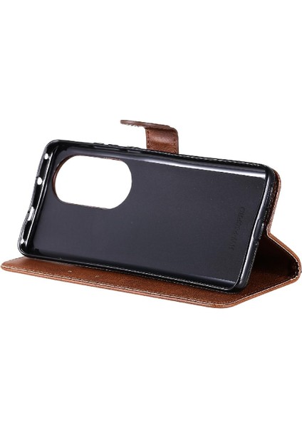 Kart Yuvası Iş ile Huawei P50 Pro Klasik Düz Renk Için Flip Case (Yurt Dışından) fırsatları