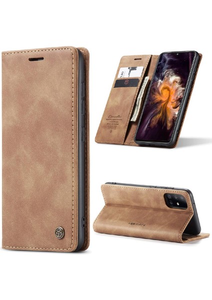Samsung Galaxy Flip Manyetik Kapatma Darbeye Kapak Için Flip Case Folio Pu (Yurt Dışından)
