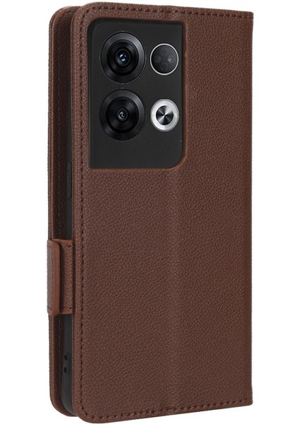 Oppo Oppo 8 Pro Için Kılıf Pu Deri Cüzdan Kart Yuvaları Tutucu Manyetik Yan (Yurt Dışından) fırsatları