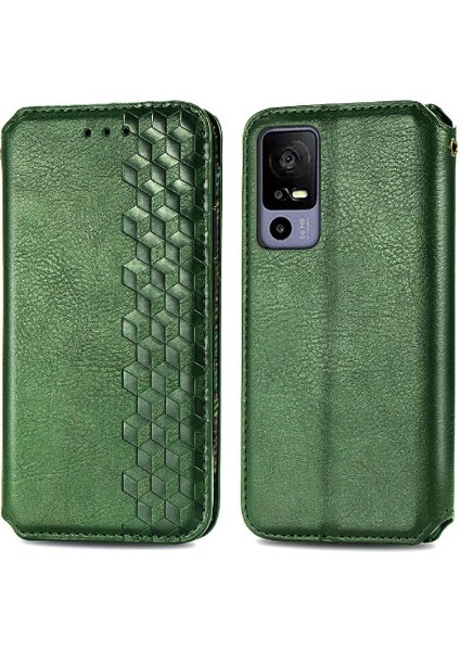 Tcl 40R Moda Tasarımı Için Zarif Iş Kapak Çevirin Cüzdan Kılıf (Yurt Dışından) fırsatları