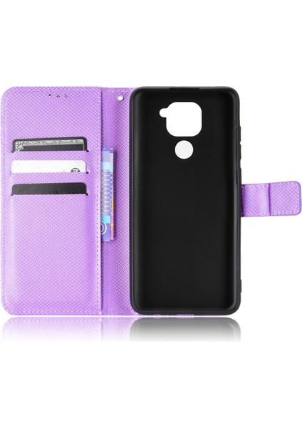 Xiaomi Redmi Not 9 Kart Tutucu Için Kickstand Manyetik Cüzdan Kapak (Yurt Dışından) indirimleri