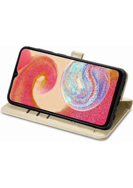 Samsung Galaxy A04E Darbeye Kapak Kapak Karikatür Hayvanlar Kısa (Yurt Dışından)