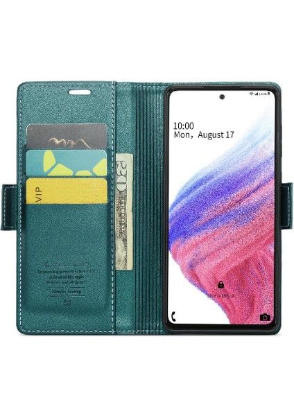 Samsung Galaxy A53 5g Anti Dolandırıcılık Cüzdan Kılıf Kart Yuvası Için Caseme Durumda (Yurt Dışından) modelleri