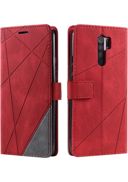 Xiaomi Redmi 9 Için Kılıf Manyetik Darbeye Kart Tutucu Kickstand Cüzdan (Yurt Dışından) fırsatları