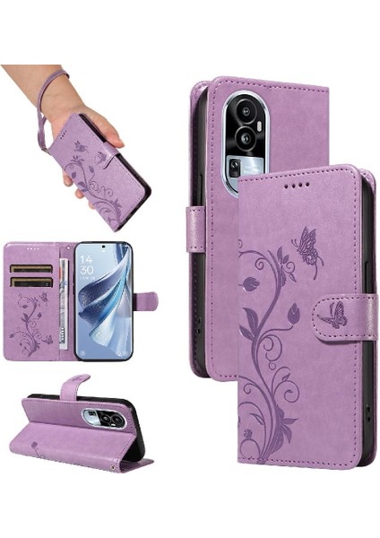 Oppo Oppo 10 Pro 5g Için Yüksek Kaliteli Deri Cüzdan Telefon Kılıfı ile (Yurt Dışından)