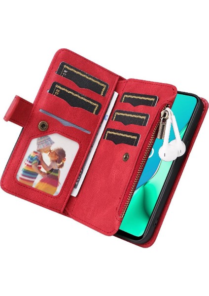 Oppo A9 2020/A5 2020 Fermuar Cüzdan Tarzı Kickstand Koruyucu Kılıf (Yurt Dışından) indirimleri