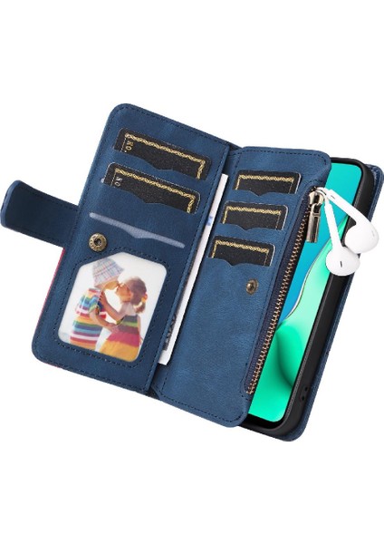 Oppo A9 2020/A5 2020 Fermuar Cüzdan Tarzı Kickstand Koruyucu Kılıf (Yurt Dışından) indirimleri