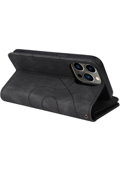 IPhone 13 Için Kılıf Pro Fermuar Cüzdan Tarzı Kickstand Koruyucu Kart ile (Yurt Dışından)