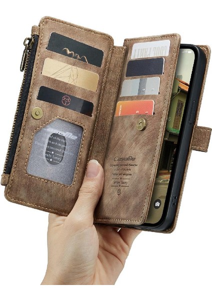 Kart Sahibi Sürücüler Lisans Kartı Yuvaları ile IPhone 14 Plus Için Caseme Durumda (Yurt Dışından)