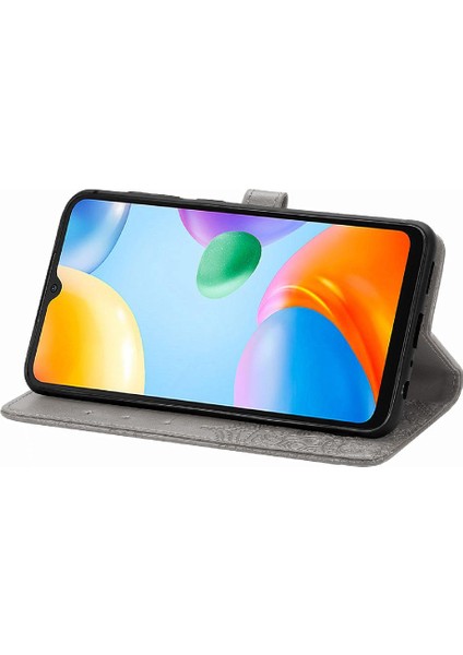 Redmi 10C Flip Kapak Kılıf Için Kılıf Darbeye Zarif Desen (Yurt Dışından)
