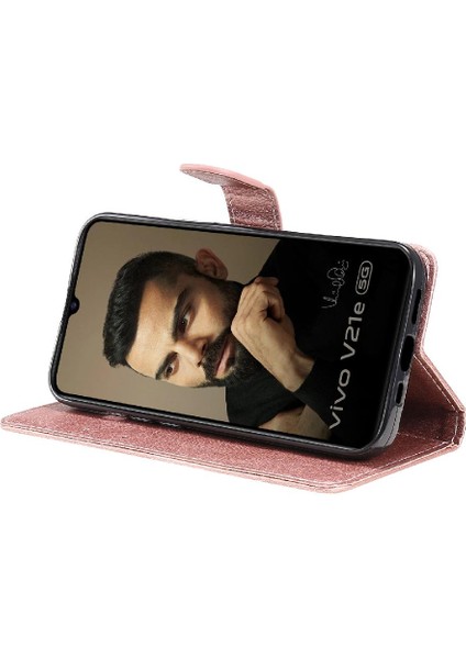 Vivo V21E 5g Klasik Düz Renk Iş Cüzdan Telefon Kılıfı Için Flip Case (Yurt Dışından) fırsatları