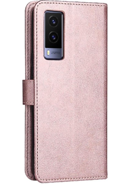 Vivo V21E 5g Klasik Düz Renk Iş Cüzdan Telefon Kılıfı Için Flip Case (Yurt Dışından) indirimleri