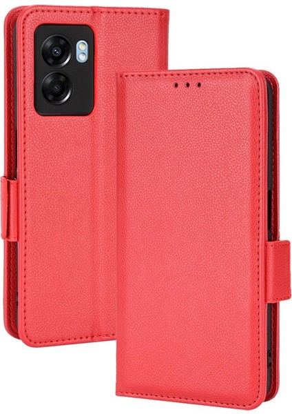 Oppo Için Kılıf A57 5G/A77 5g Cüzdan Kart Yuvaları Tutucu Manyetik Yan Toka (Yurt Dışından) fırsatları