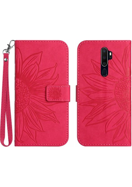 Kılıf Için Oppo A9 2020/A5 2020 Kart Yuvaları Tutucu ile Flip Cüzdan Telefon Pu (Yurt Dışından)