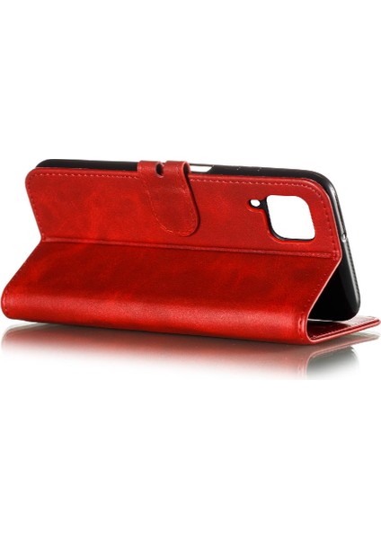 Samsung Galaxy Wallet 5g Kickstand Manyetik Kapatma Kartı Için Cüzdan Kılıf (Yurt Dışından)