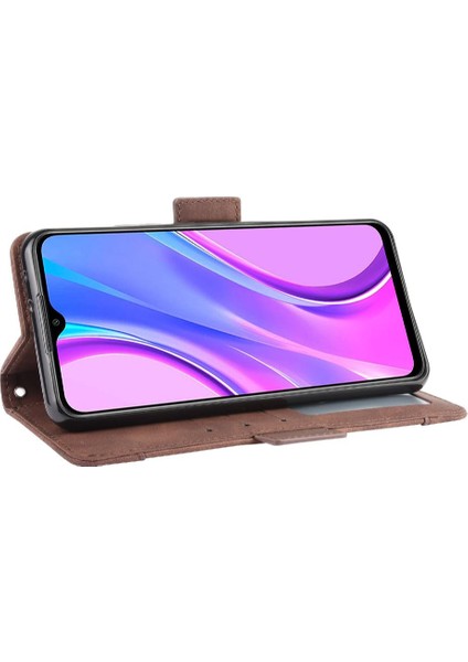 Xiaomi Redmi 9 Için Kılıf Ayarlanabilir Ayrılabilir Kart Tutucu Manyetik Kapatma Deri Cüzdan Kapak (Yurt Dışından) fırsatları