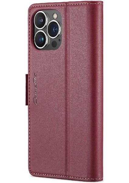 IPhone 15 Pro Anti Dolandırıcılık Kart Yuvası Kickstand Darbeye Dayanıklı (Yurt Dışından)