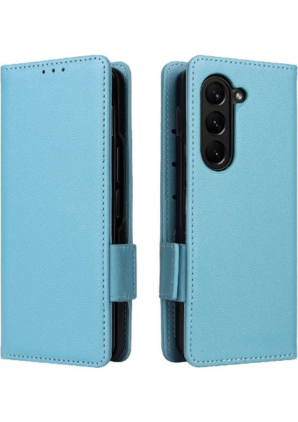 Samsung Galaxy Z Için Kılıf Fold 5 Cüzdan Yan Toka Manyetik Pu Deri (Yurt Dışından) fırsatları