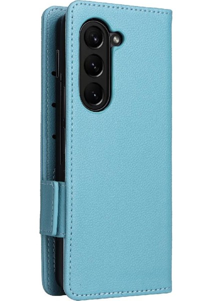 Samsung Galaxy Z Için Kılıf Fold 5 Cüzdan Yan Toka Manyetik Pu Deri (Yurt Dışından) indirimleri