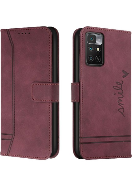 Telefon Kılıfı Için Xiaomi Redmi 10 4g Manyetik Kapatma Pu Deri El Kayışı (Yurt Dışından) indirimleri