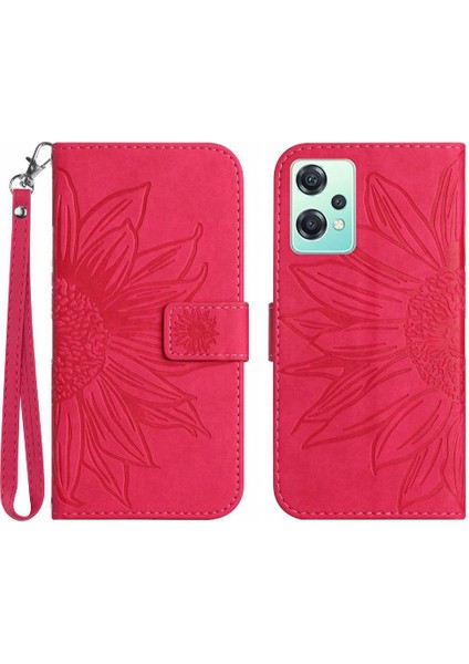 Realme 9 Pro 5g Flip Cüzdan Telefon Kılıfı Için Kılıf Kısa Kayış Lüks Pu ile (Yurt Dışından)