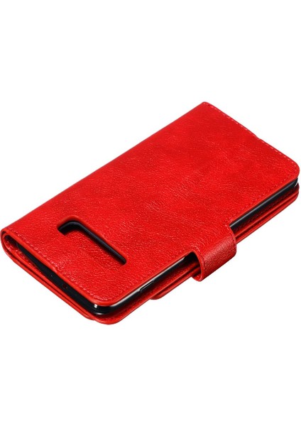 Samsung Galaxy S10 Artı 9 Kart Yuvaları Manyetik Cüzdan Kickstand Pu (Yurt Dışından)