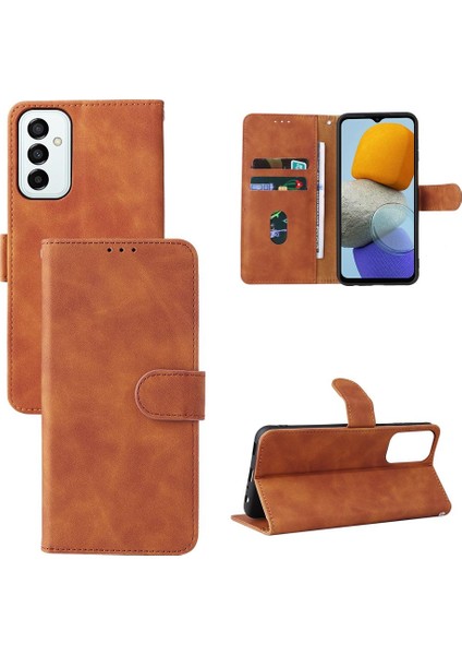 Gx Shop Samsung Galaxy M23 5g Deri Folio Flip Case Koruyucu Kapak (Yurt Dışından)