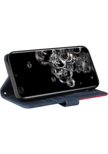 Samsung Galaxy S20 Ultra Pu Deri Flip Folio Kılıf Için Iki Renkli (Yurt Dışından) fiyatları