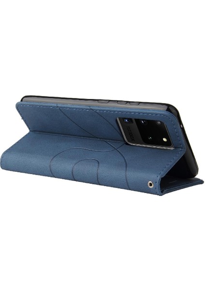 Samsung Galaxy S20 Ultra Pu Deri Flip Folio Kılıf Için Iki Renkli (Yurt Dışından) fırsatları