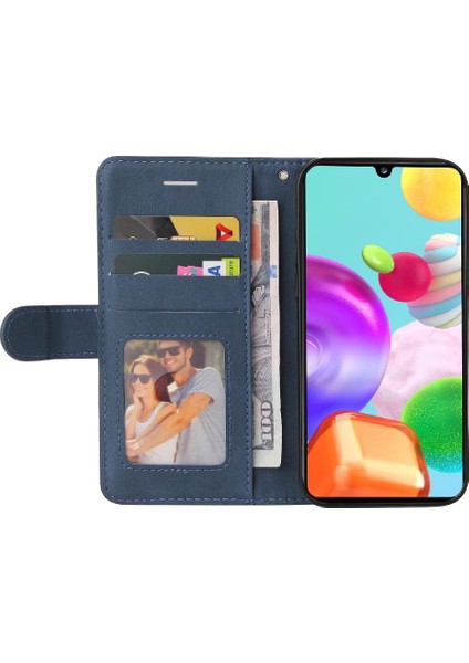 Kart Yuvası Standı Kickstand Koruyucu Pu ile Samsung Galaxy Case Için Kılıf (Yurt Dışından) fırsatları
