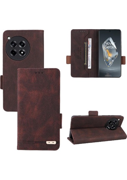 Oneplus Ace 3 5g Için Kılıf Deri Kart Sahibinin Tam ile Folio Flip Case (Yurt Dışından)