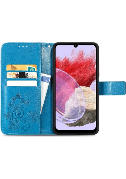 Samsung Galaxy M34 5g Kısa Kayış Dört Yapraklı Yonca Flip Kapak (Yurt Dışından) fırsatları