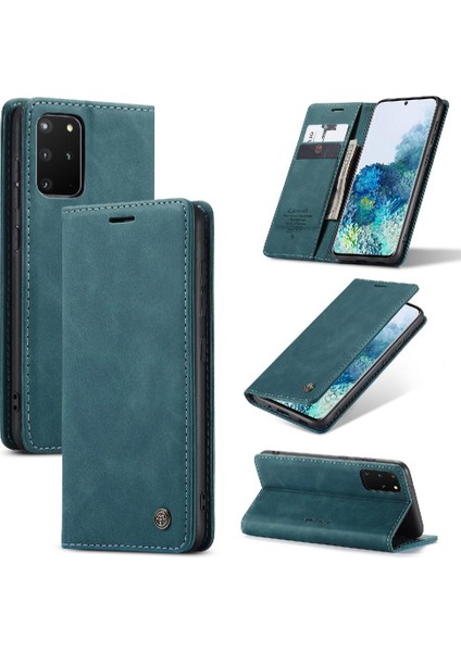 Samsung Galaxy S20 Artı Manyetik Kapatma Darbeye Vaka Pu Için Flip Case (Yurt Dışından)