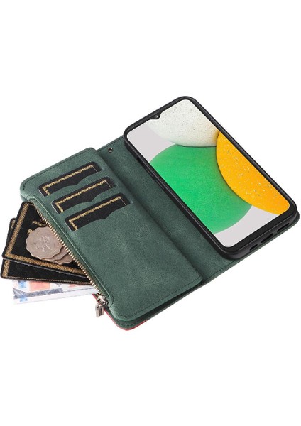 Samsung Galaxy A03 Çekirdek Kickstand Koruyucu Iki Renkli Dikiş Için Kılıf (Yurt Dışından) fırsatları