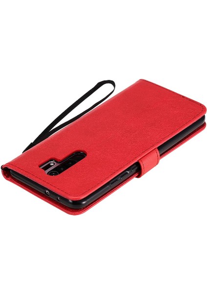 Xiaomi Redmi 9 Için Flip Case Klasik Düz Renk Iş Cüzdan Telefon (Yurt Dışından) fırsatları