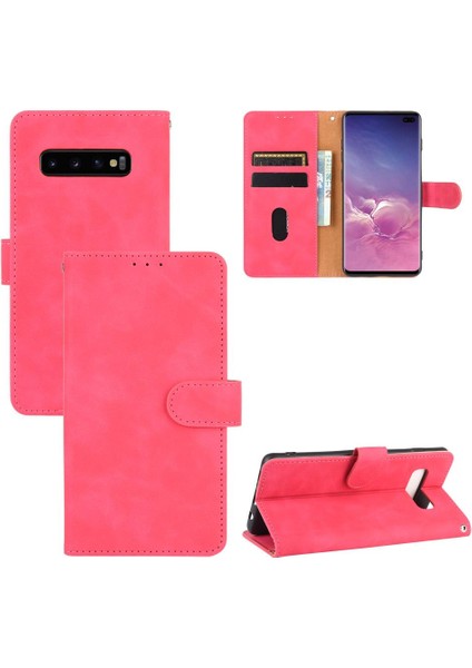 Samsung Galaxy S10 Artı Kart Tutucu Kickstand Kart Kapağı ile (Yurt Dışından)