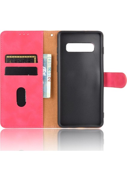Samsung Galaxy S10 Artı Kart Tutucu Kickstand Kart Kapağı ile (Yurt Dışından)