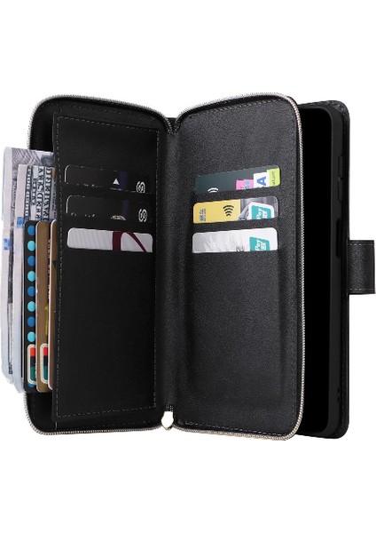 Samsung Galaxy A15 5g Cüzdan Durumda 9 Kart Yuvaları Kart Tutucu ile (Yurt Dışından) fiyatları