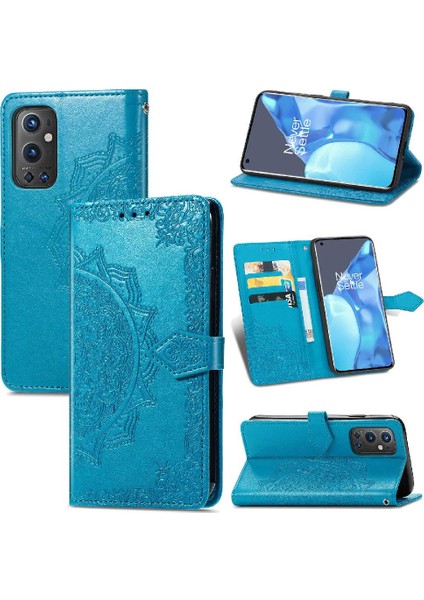 Oneplus 9 Için Kılıf Pro Basit Iş Kapak Çevirin Deri Kılıf Zarif (Yurt Dışından)