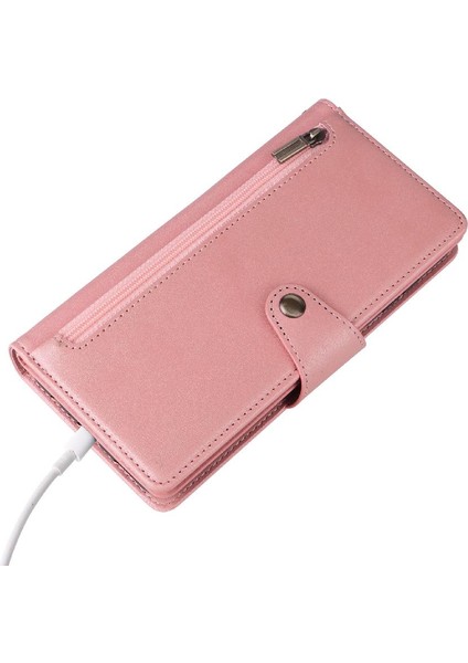 Samsung Galaxy A15 5g Için Kılıf ile El Kayışı Kart Tutucu Fermuar Cüzdan (Yurt Dışından) indirimleri