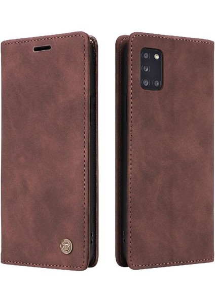 Samsung Galaxy A70 Basit Iş Darbeye Dayanıklı Cüzdan Kılıf Için Flip Case (Yurt Dışından)