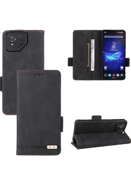 Kart Tutucu Kickstand Kart Ekleme ile Asus Rog Telefon 8 Için Kılıf (Yurt Dışından)