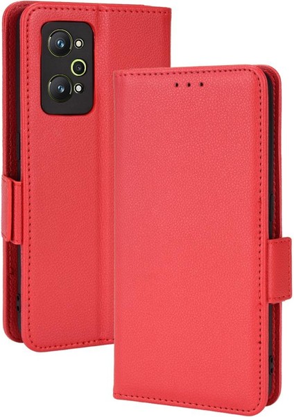 Realme Gt2 Pu Deri Yan Toka Kart Yuvaları Tutucu Cüzdan Için Kılıf (Yurt Dışından) indirimleri