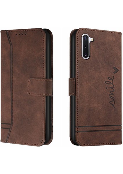 Samsung Galaxy Not 10 Için Telefon Kılıfı El Kayışı Flip Folio Cüzdan Kart Pu (Yurt Dışından) indirimleri