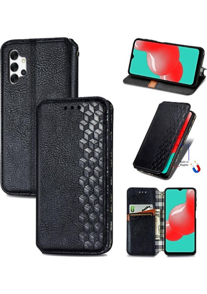 Samsung Galaxy A32 4g Zarif Iş Moda Tasarım Flip Case (Yurt Dışından)